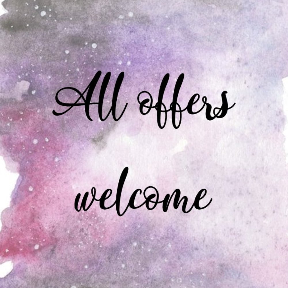 All reasonable offers welcome!